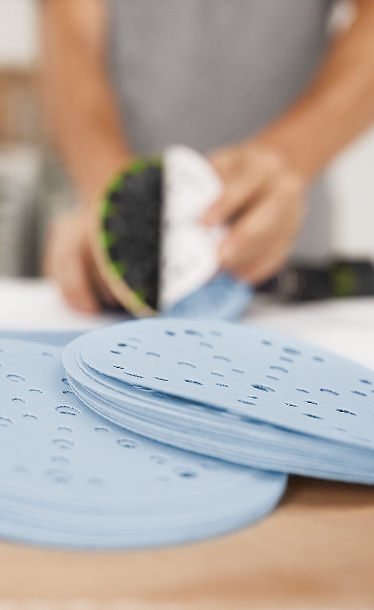 Verschiedene Granat Schleifaufsätze im Starterset