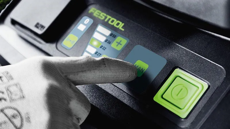 Mit Touch Bedienung