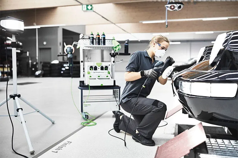 Festool Auto System Anwendungsbereiche für Festool Elektrowerkzeuge