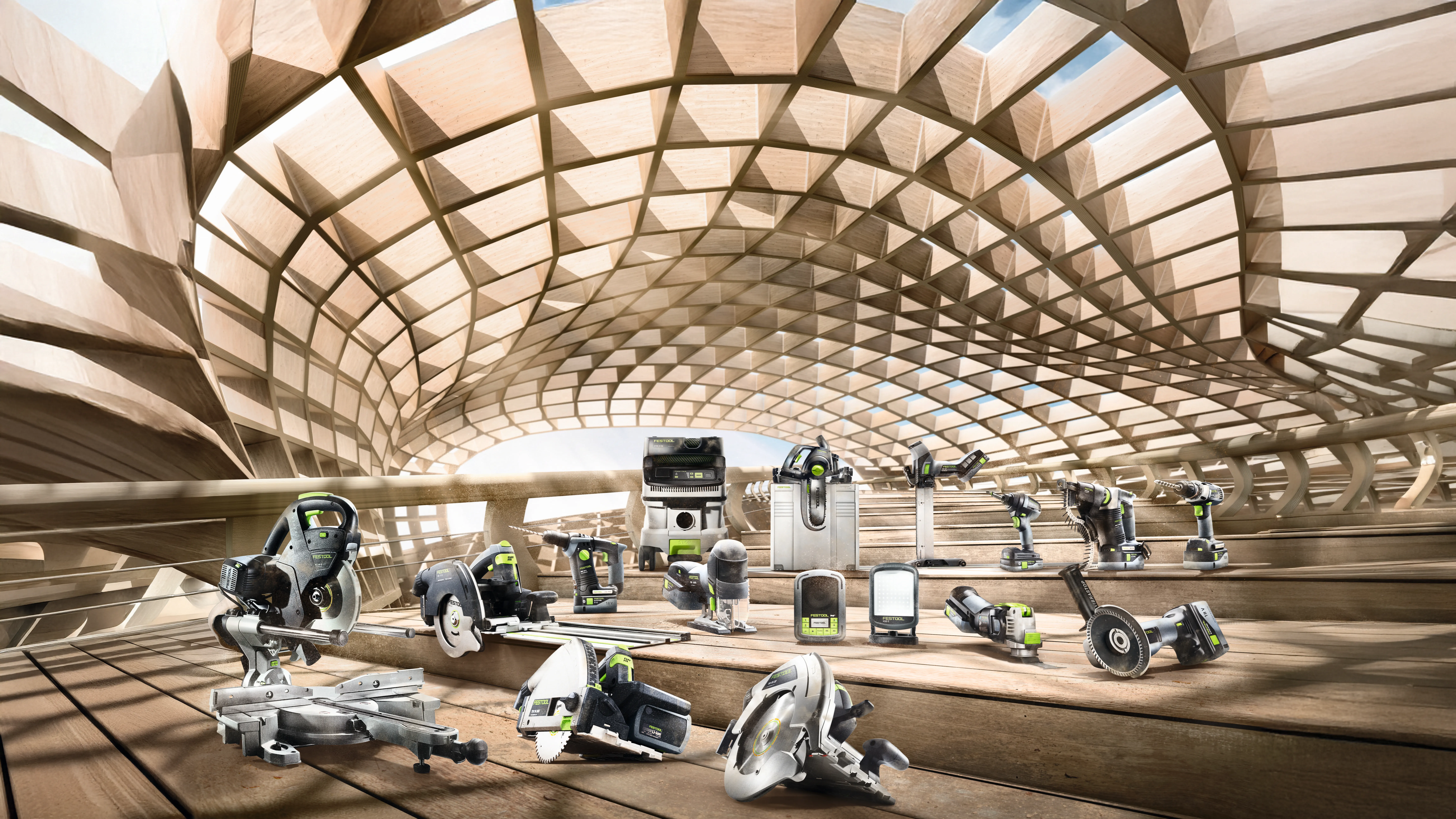 Verschiedene Festool Maschinen