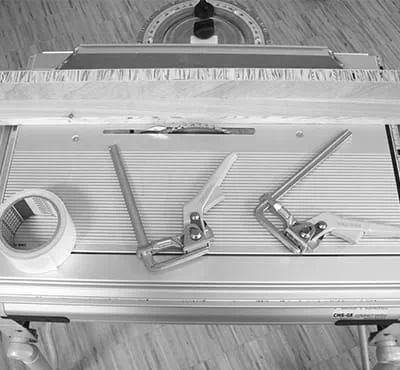 Befestigen mit Hebelzwingen