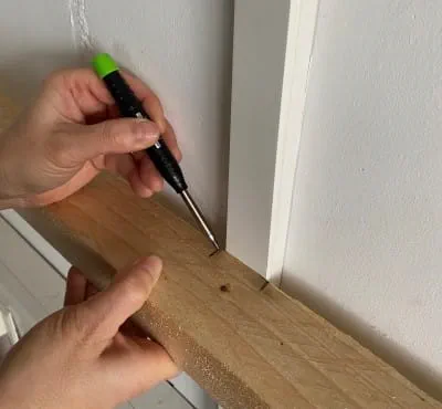 Markieren der Nutposition