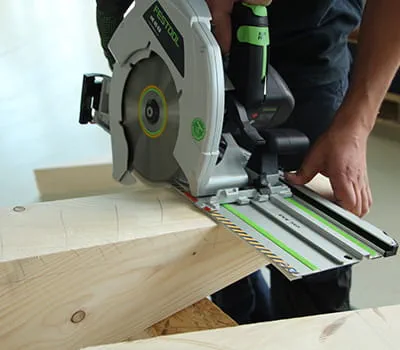 Herstellung der Verkämmung