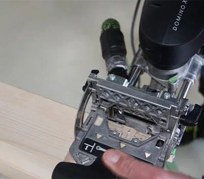 Verbindung Pfosten und Schwellenkranz