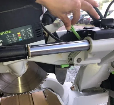 Einstellen der auszuklinkenden Tiefe/1