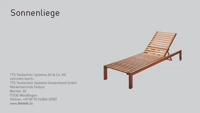 Sonnenliege