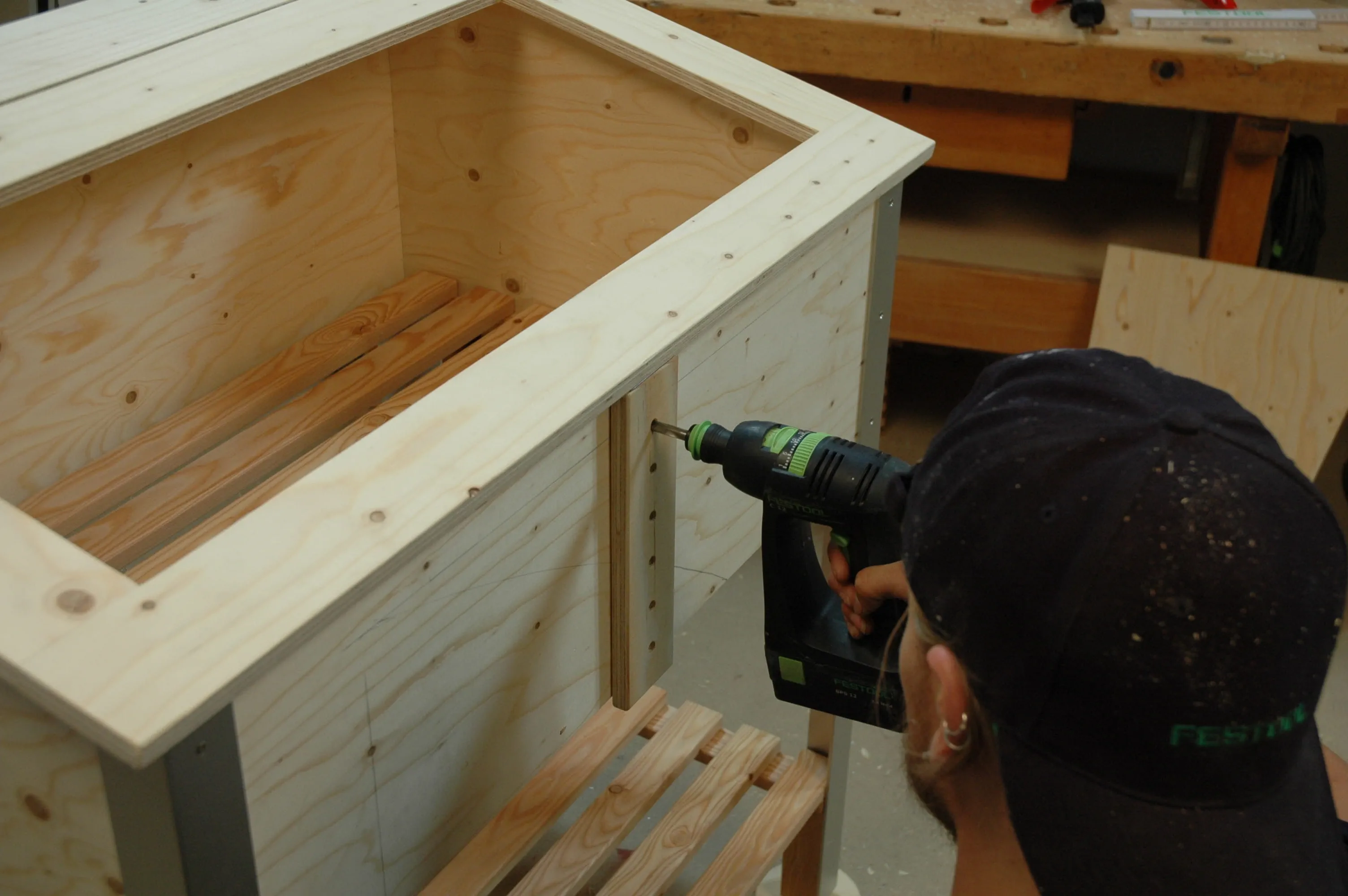 Frühbeet selber bauen Frühbeetkasten Anleitung