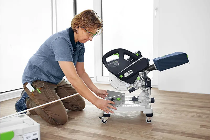 Die neue SYMC 70 von Festool im Einsatz