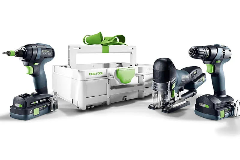 Neu ab März: 18V Akku-Combo-Sets von Festool