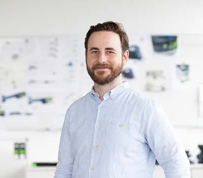 Produktdesigner Timo Kuhls von Festool