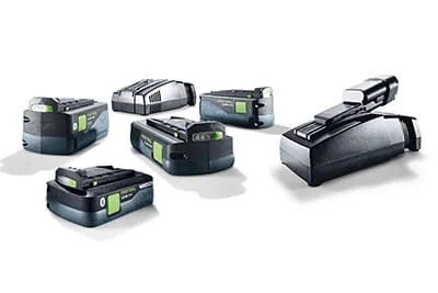 Akku-System von Festool.