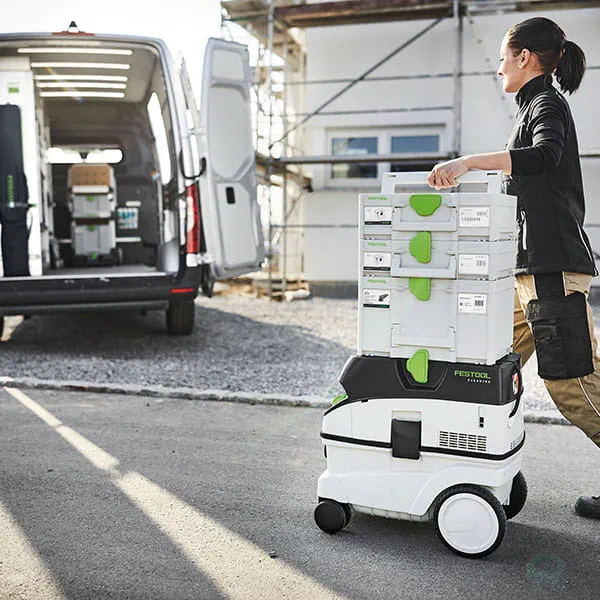 Der Festool Systainer3 im Einsatz auf der Baustelle