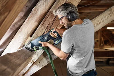 Die RSC 18 von Festool im Einsatz
