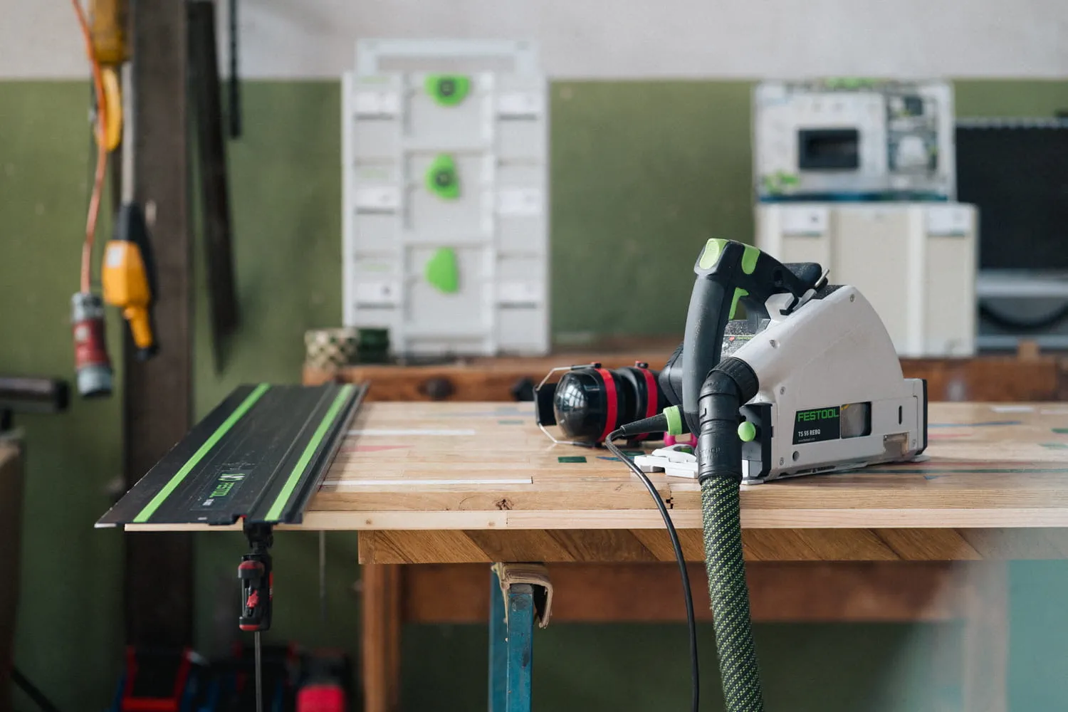 Eine Auswahl von Festool Werkzeug