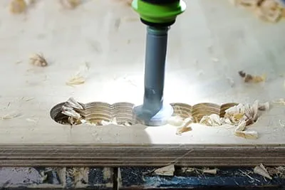 Holzarbeiten mit dem Centrotec System von Festool.