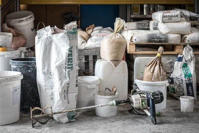 Das Festool Rührwerk zum Anrühren von Kalk