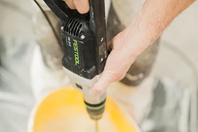 Die Festool Werkzeuge im Einsatz