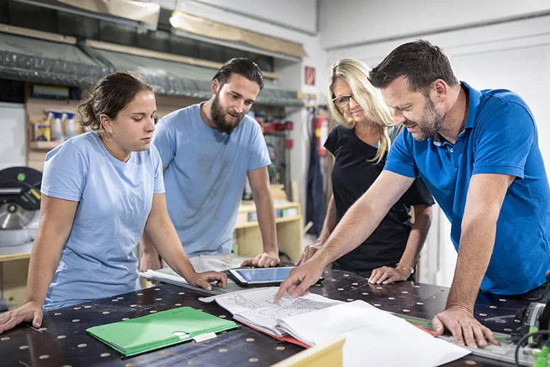 Das Maler-Team aus Tirol