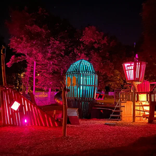 Das Endergebnis von Starkholz bei Nacht