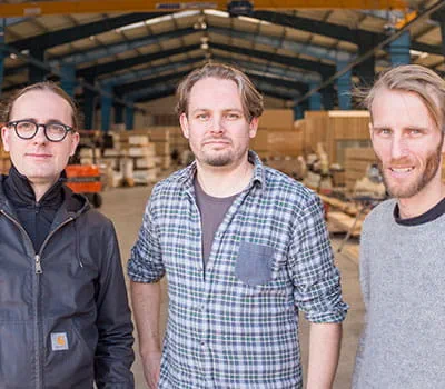 Die drei Initiatoren des Vivihouse Projekt
