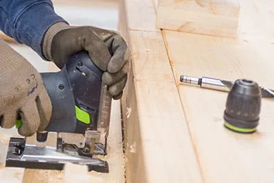 Die Festool Stichsäge im Einstaz